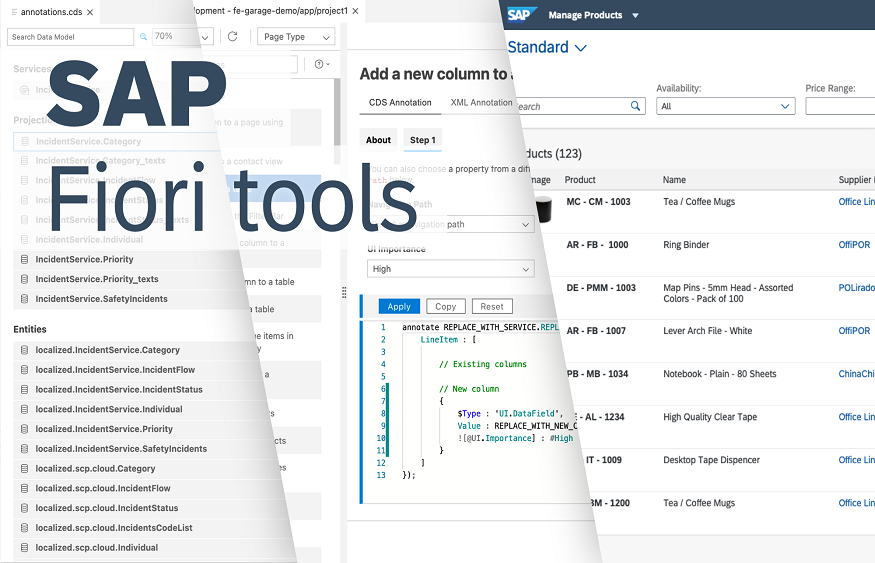 Developing SAP UI5 apps using Fiori Elements